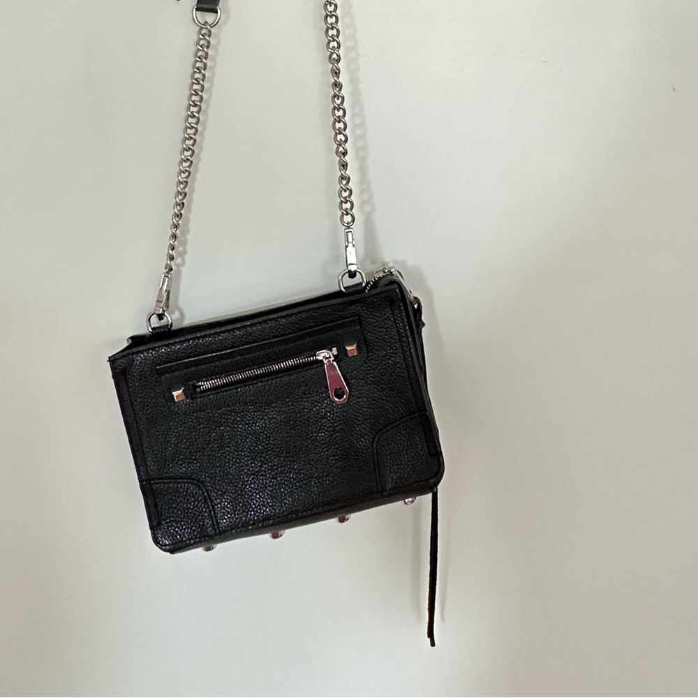 Rebecca Minkoff black leather crossbody